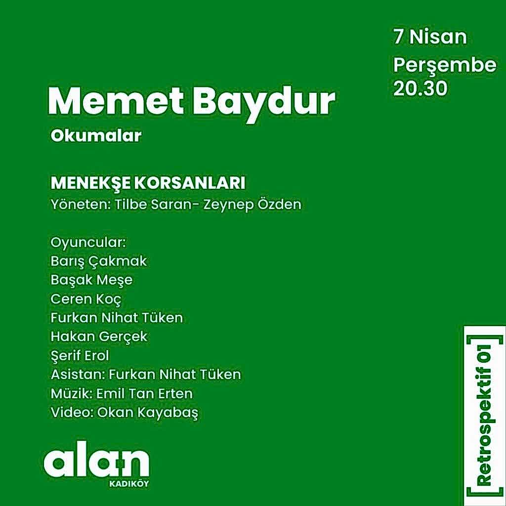 Memet Baydur Menekşe Korsanları